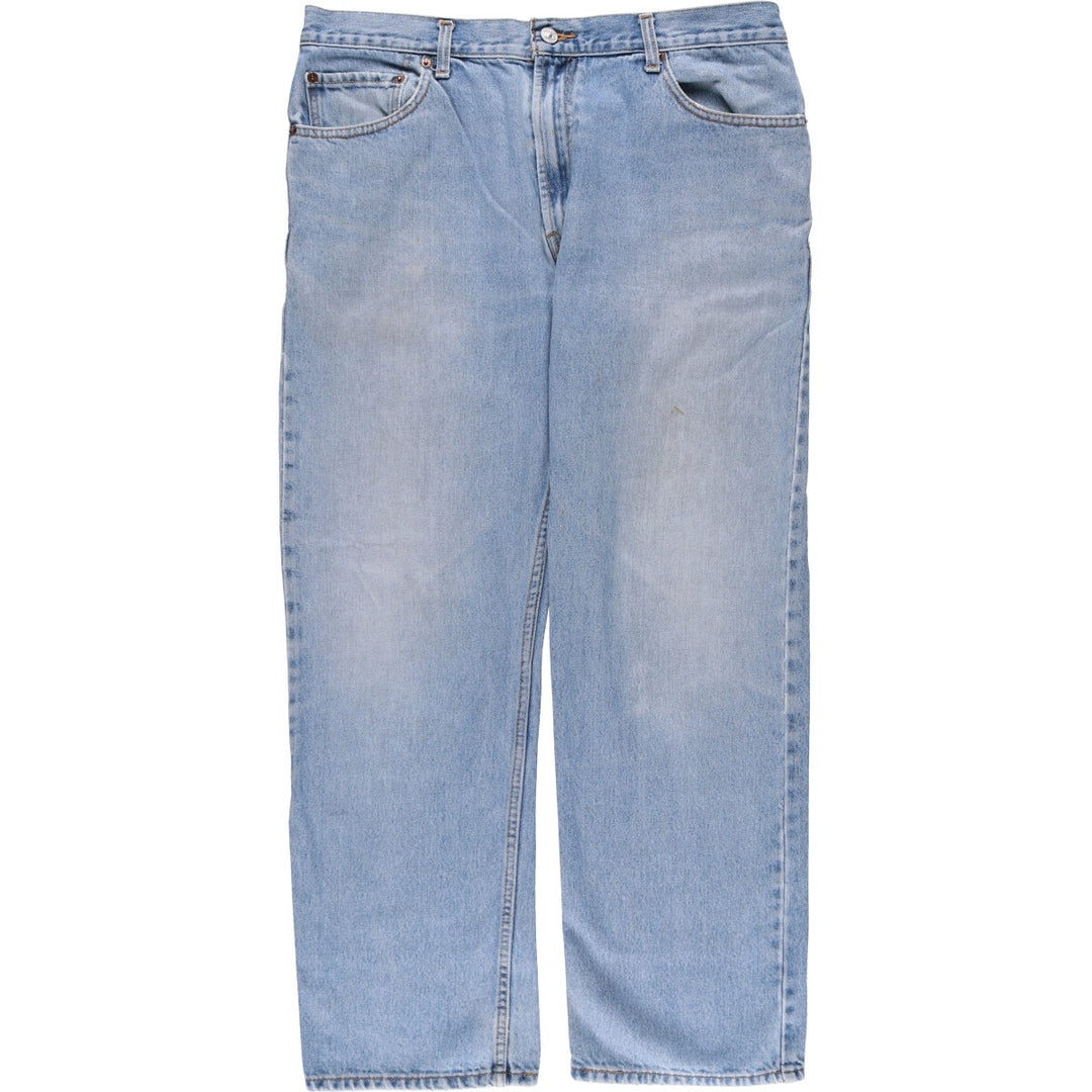 Levi's 505 REGULAR FIT tapered denim pants for men, size w37 cotton blue type Vintage Second Hand
