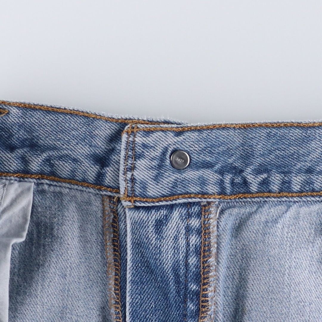 Levi's 505 REGULAR FIT tapered denim pants for men, size w37 cotton blue type Vintage Second Hand