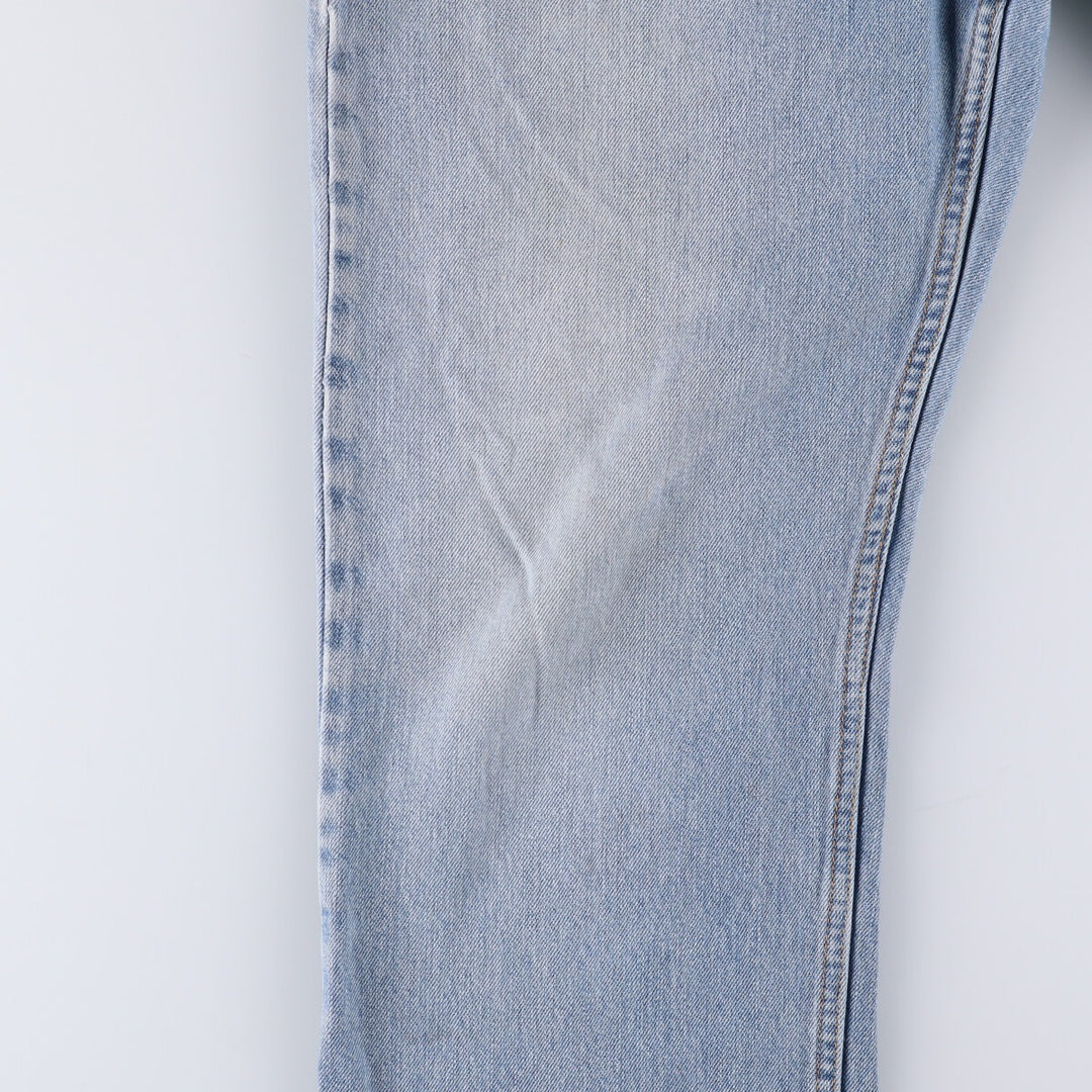 Levi's 505 REGULAR FIT tapered denim pants for men, size w37 cotton blue type Vintage Second Hand