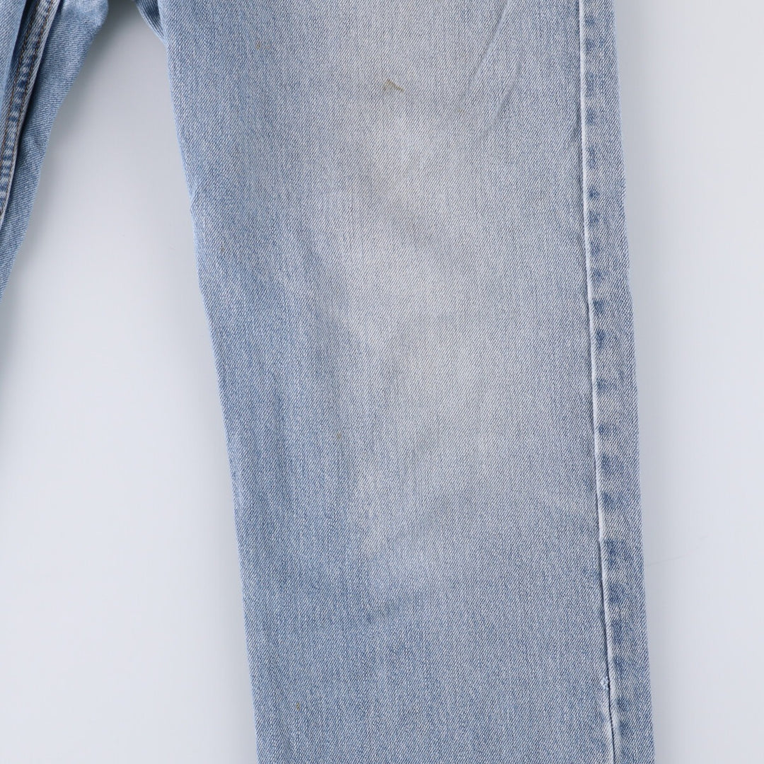 Levi's 505 REGULAR FIT tapered denim pants for men, size w37 cotton blue type Vintage Second Hand