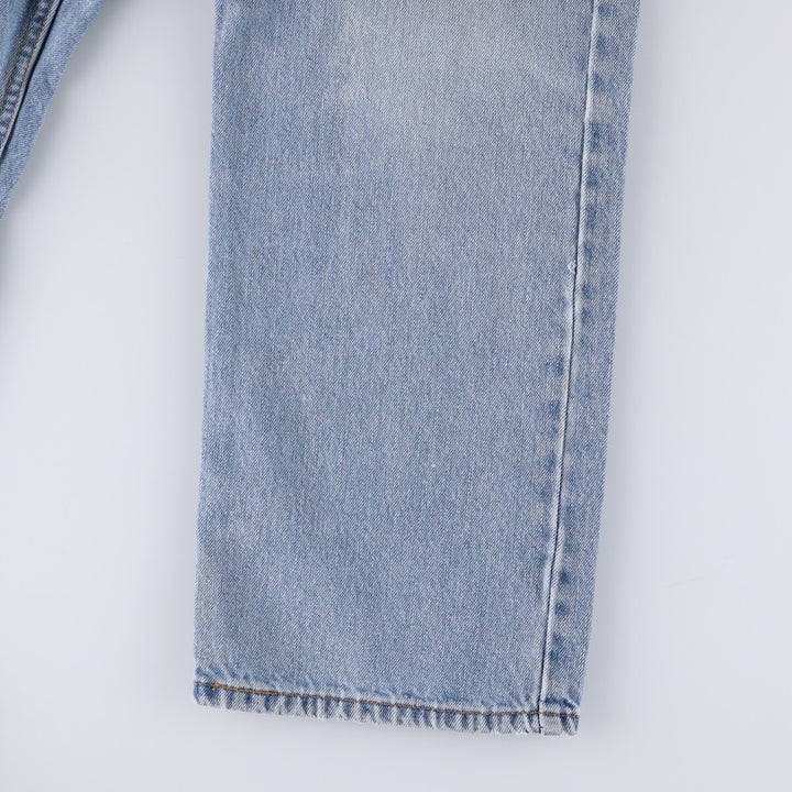 Levi's 505 REGULAR FIT tapered denim pants for men, size w37 cotton blue type Vintage Second Hand