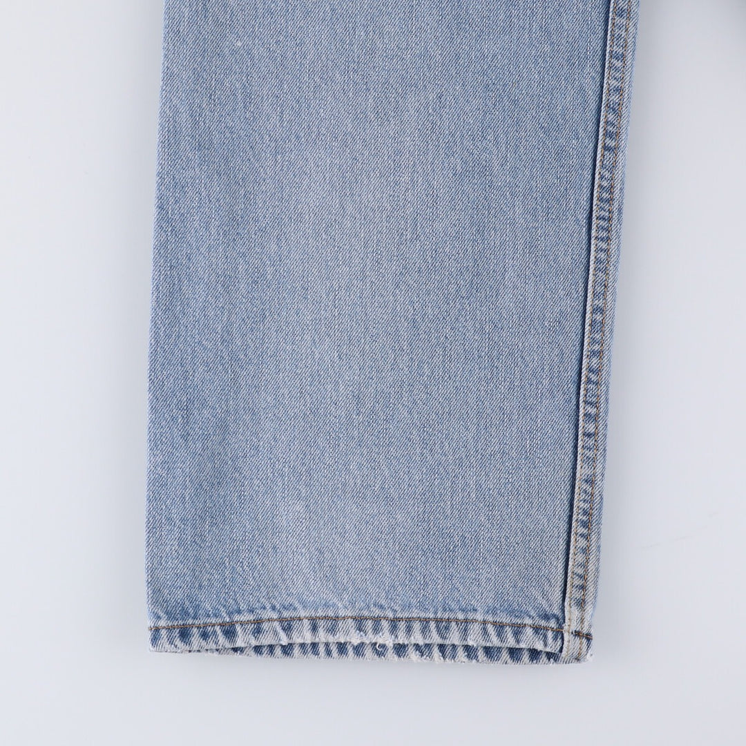 Levi's 505 REGULAR FIT tapered denim pants for men, size w37 cotton blue type Vintage Second Hand