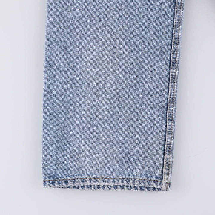 Levi's 505 REGULAR FIT tapered denim pants for men, size w37 cotton blue type Vintage Second Hand
