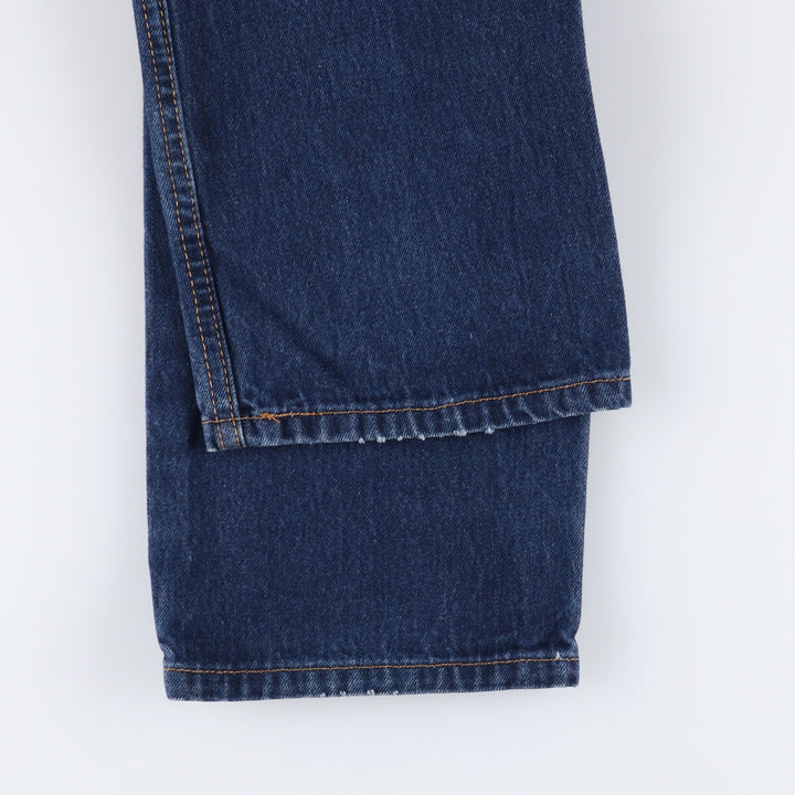 Levi's 505 tapered denim pants for men, size W34 cotton blue type Vintage Second Hand