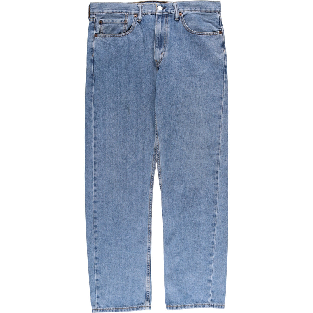 Levi's 505 tapered denim pants for men, size w36 cotton blue type Vintage Second Hand