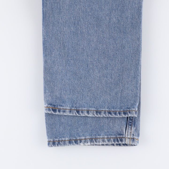 Levi's 505 tapered denim pants for men, size w36 cotton blue type Vintage Second Hand