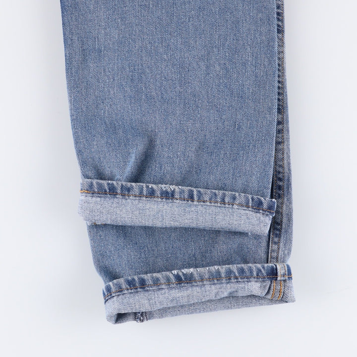 Levi's 505 tapered denim pants for men, size w36 cotton blue type Vintage Second Hand
