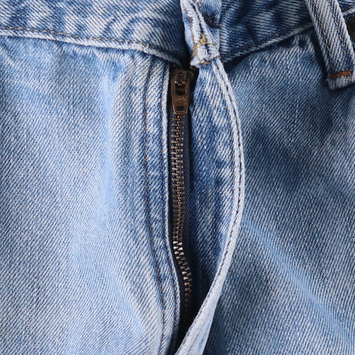 Levi's 505 STRAIGHT FIT tapered denim pants for men, size w37 unclear blue type Vintage Second Hand