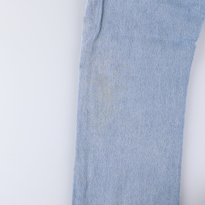 Levi's 505 STRAIGHT FIT tapered denim pants for men, size w37 unclear blue type Vintage Second Hand