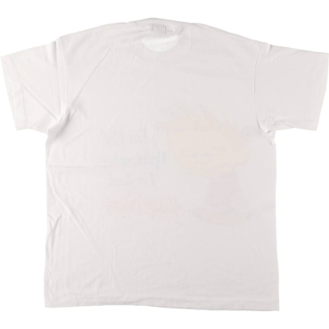 Calvin and Hobbes Calvin and Hobbes Character Print T-Shirt Men's XL Vintage cotton white type Vintage Second Hand