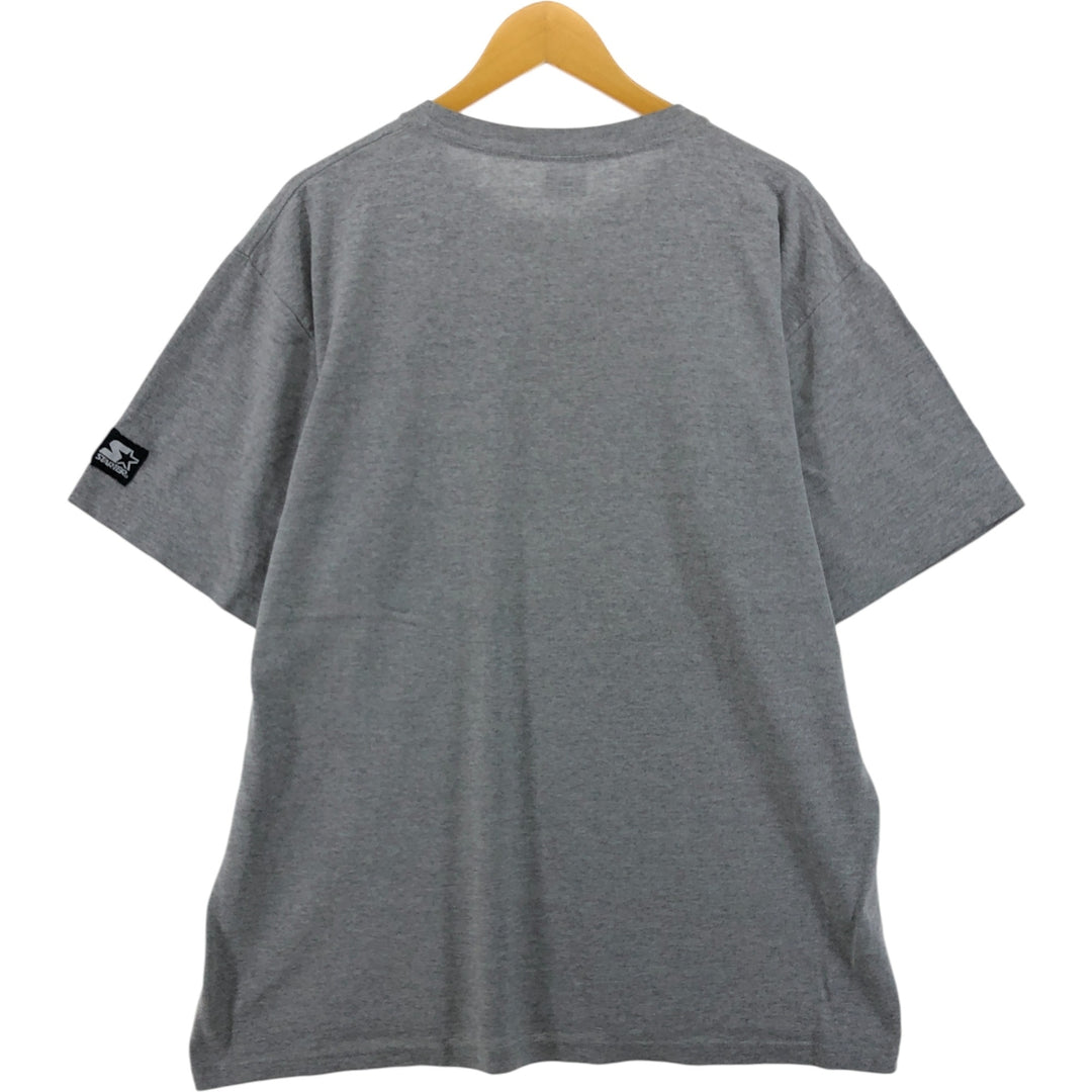 90'S Starter MLB BOSTON REDSOX Boston Red Sox Sports Print T-Shirt Made in USA Men's L Size Vintage cotton gray type Vintage Second Hand