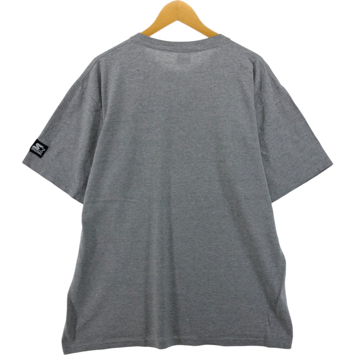 90'S Starter MLB BOSTON REDSOX Boston Red Sox Sports Print T-Shirt Made in USA Men's L Size Vintage cotton gray type Vintage Second Hand