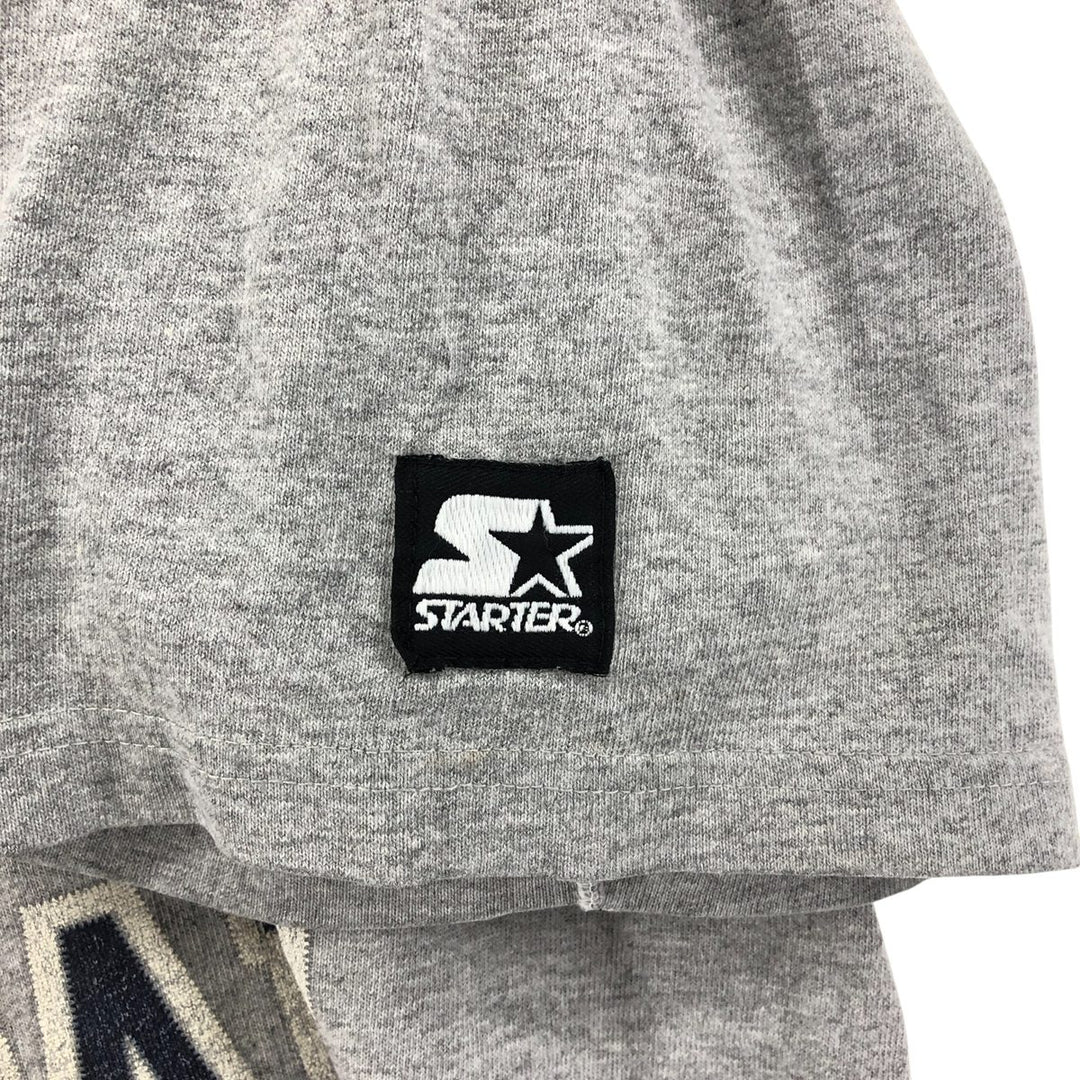 90'S Starter MLB BOSTON REDSOX Boston Red Sox Sports Print T-Shirt Made in USA Men's L Size Vintage cotton gray type Vintage Second Hand