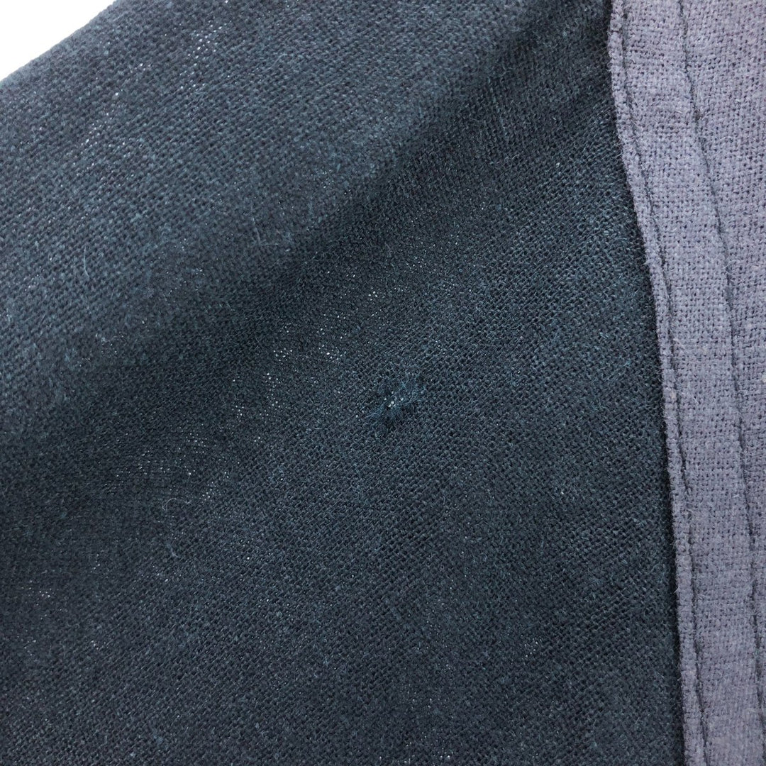 Haggar Washable Linen Short Sleeve Open Collar Rayon and Linen Box Shirt, Men's Size Medium linen black type Vintage Second Hand
