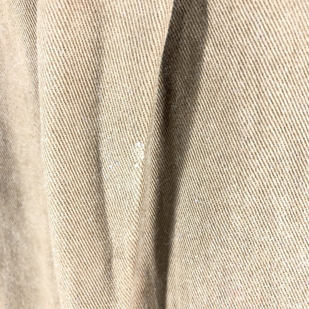 Carhartt Long Sleeve Button Down Work Shirt Men's XL cotton brown type Vintage Second Hand