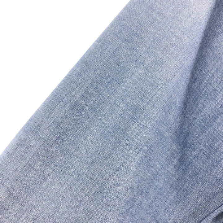 Vintage 1980'S Osh Kosh long-sleeved work shirt, men's size XL unclear blue type Vintage Second Hand