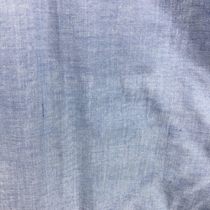 Vintage 1980'S Osh Kosh long-sleeved work shirt, men's size XL unclear blue type Vintage Second Hand