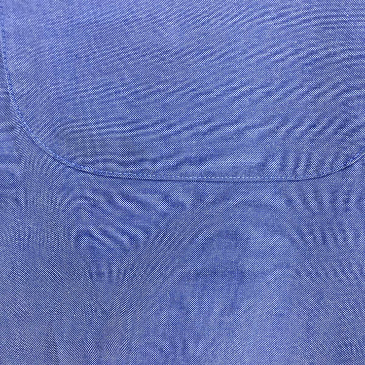 Brooks Brothers 346 Wide Collar Long Sleeve Cotton Shirt Men's XL cotton blue type Vintage Second Hand