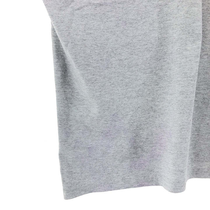 Columbia Dog Print Short Sleeve T-Shirt, Men's Size L cotton gray type Vintage Second Hand