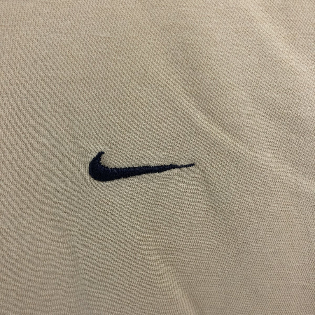90'S Nike Logo T-shirt, Men's XL size, Vintage cotton unbleached Vintage Second Hand