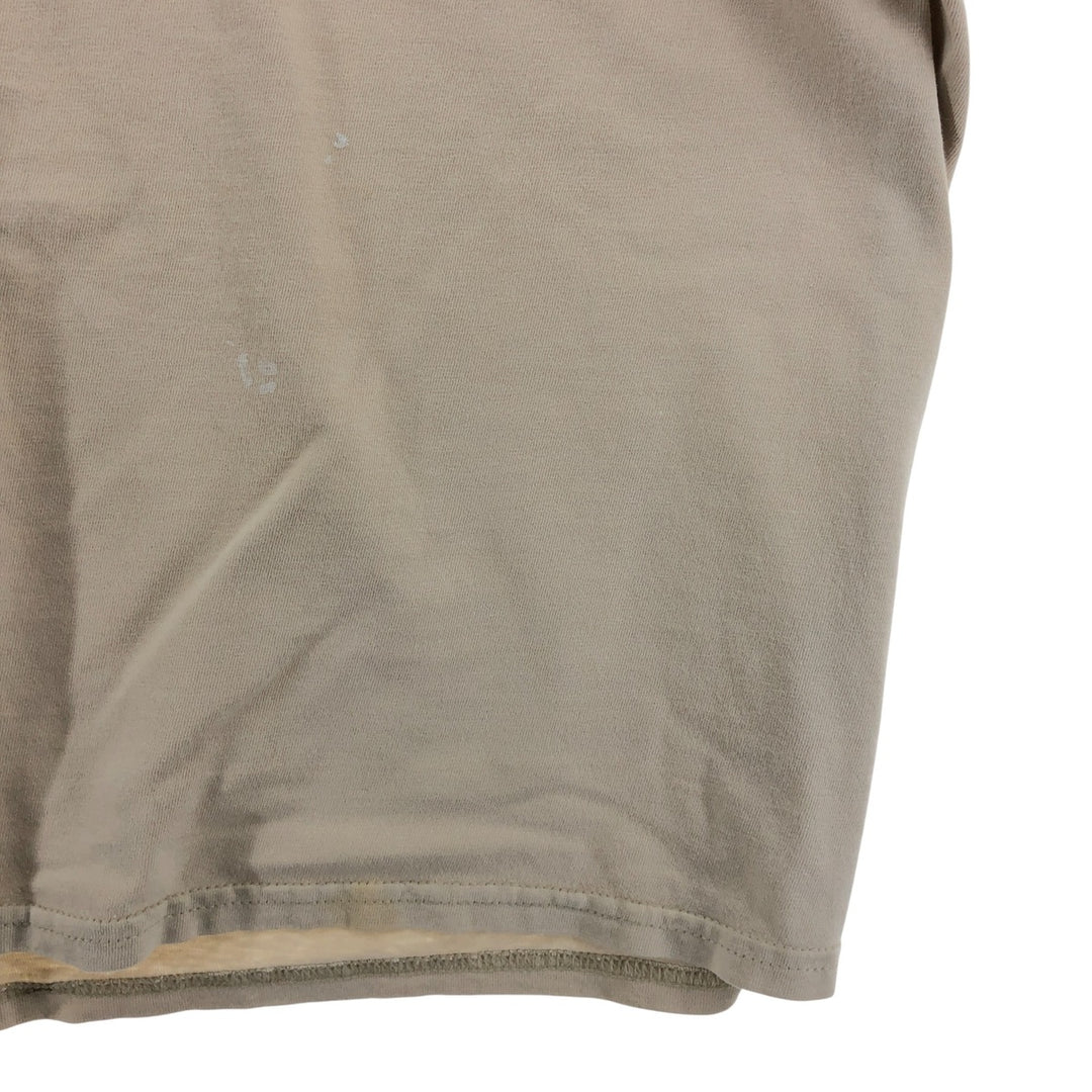 90'S Nike Logo T-shirt, Men's XL size, Vintage cotton unbleached Vintage Second Hand