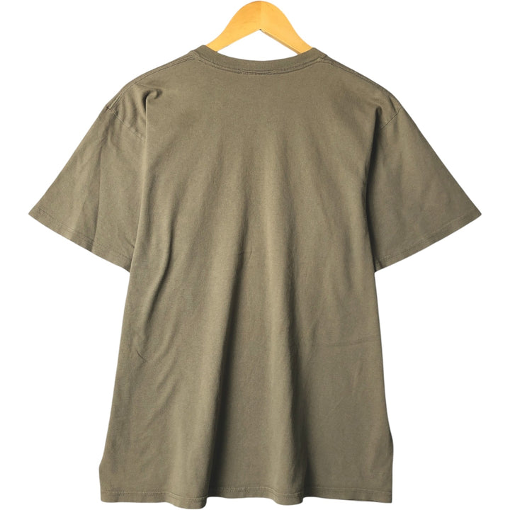 90'S Nike One Point Logo T-shirt, Men's M size, Vintage cotton gray type Vintage Second Hand