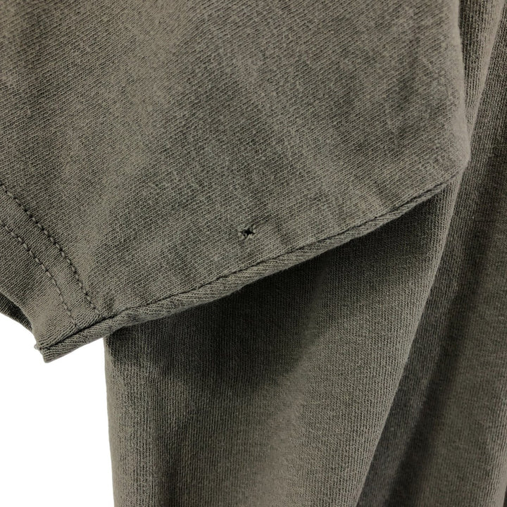 90'S Nike One Point Logo T-shirt, Men's M size, Vintage cotton gray type Vintage Second Hand
