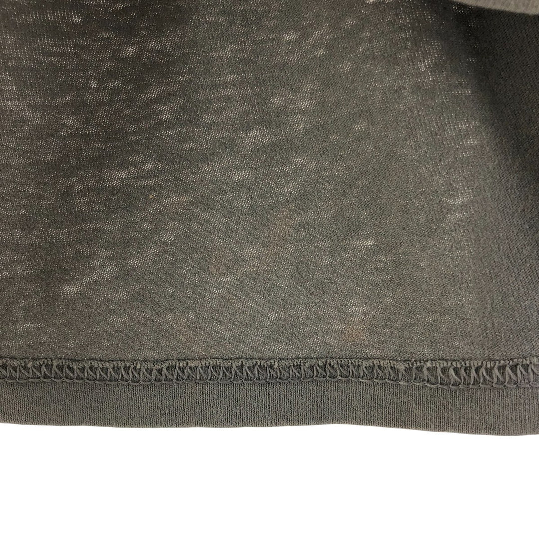 90'S Nike One Point Logo T-shirt, Men's M size, Vintage cotton gray type Vintage Second Hand