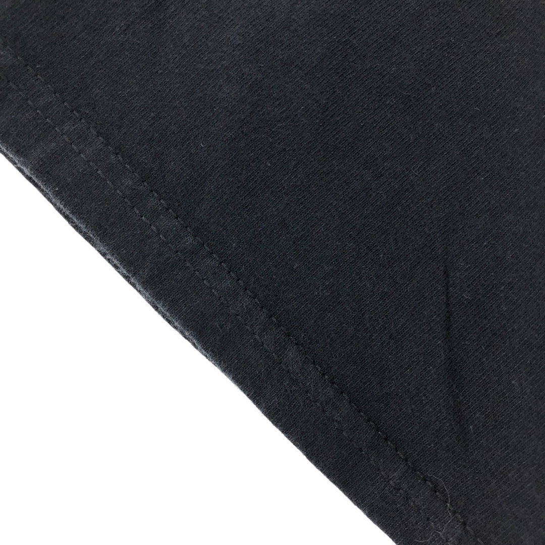 00s~ STUSSY Skull Pattern Surf Skate T-shirt Men's M size cotton black type Vintage Second Hand