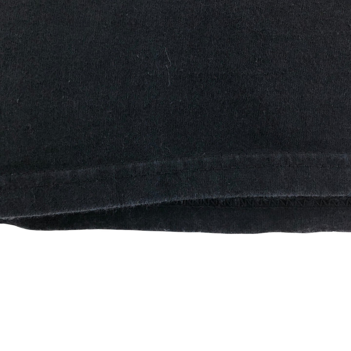 00s~ STUSSY Skull Pattern Surf Skate T-shirt Men's M size cotton black type Vintage Second Hand