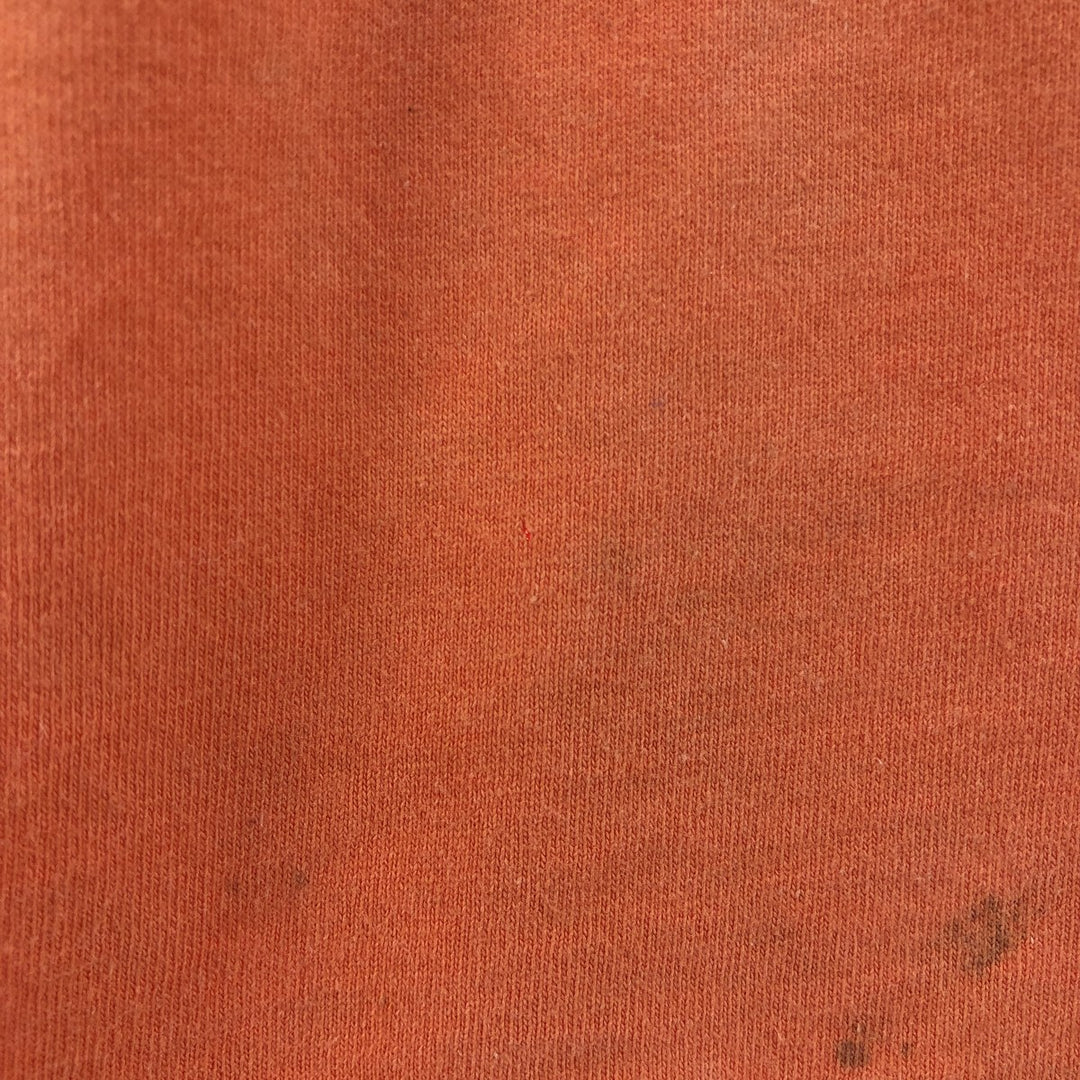 90'S Nike Logo Print T-Shirt Made in USA Men's XXL Vintage cotton orange type Vintage Second Hand