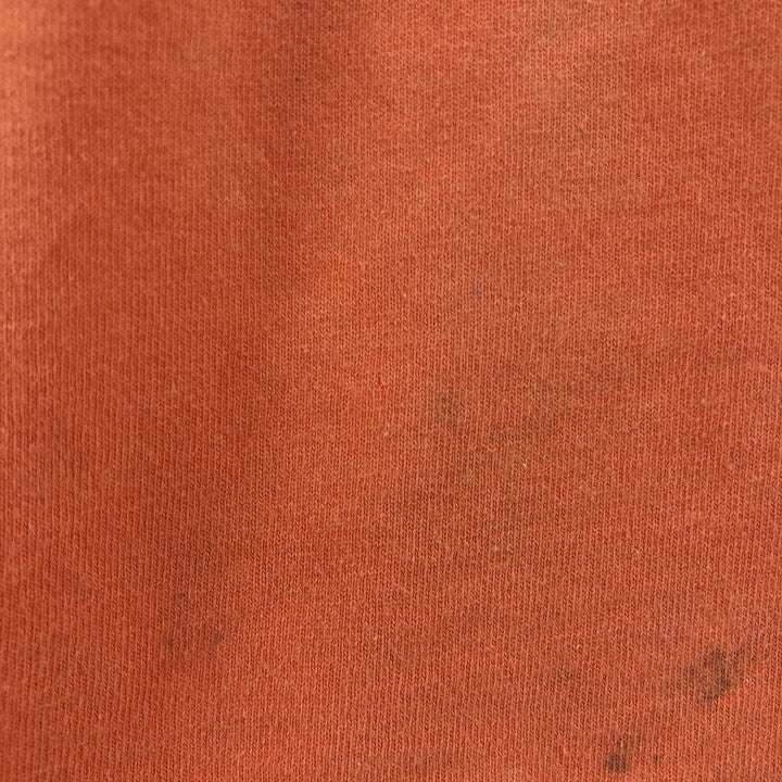 90'S Nike Logo Print T-Shirt Made in USA Men's XXL Vintage cotton orange type Vintage Second Hand