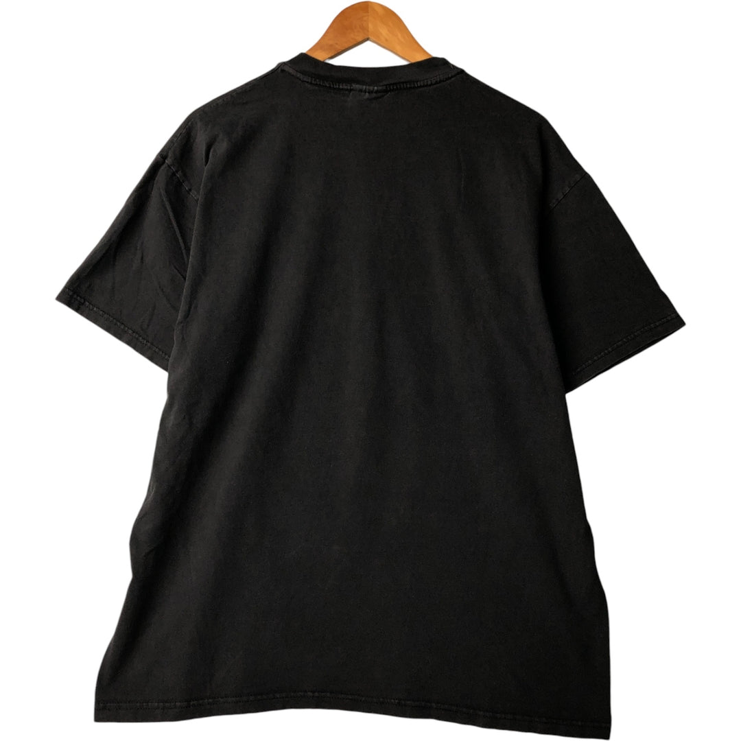 00'S Hanes BEEFY-T Printed T-shirt, Men's XL cotton black type Vintage Second Hand