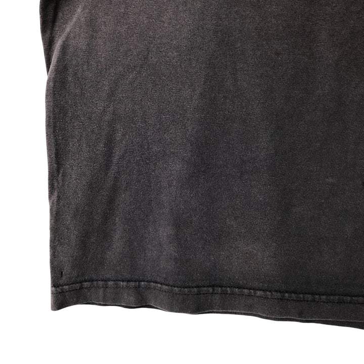 ALSTYLE Printed T-shirt, Men's L size cotton black type Vintage Second Hand