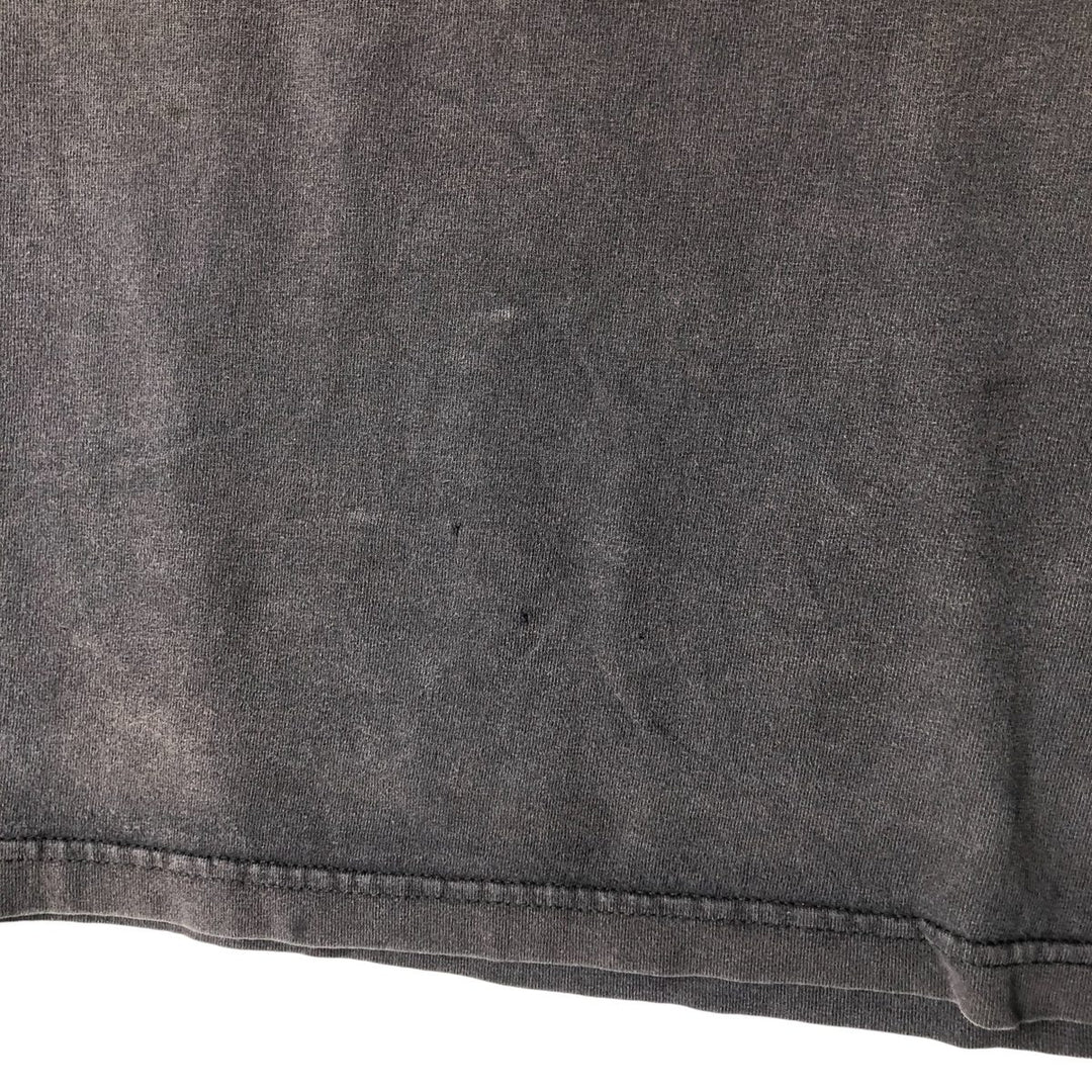 ALSTYLE Printed T-shirt, Men's L size cotton black type Vintage Second Hand