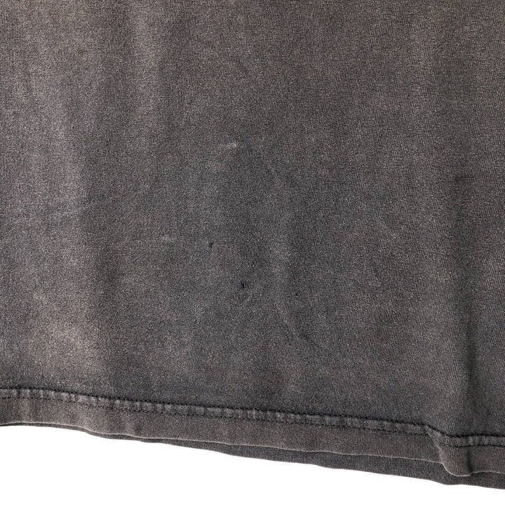 ALSTYLE Printed T-shirt, Men's L size cotton black type Vintage Second Hand