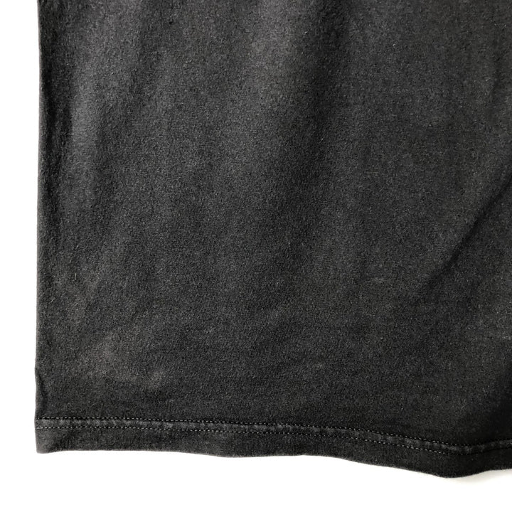ALSTYLE Message Print T-Shirt Men's XL cotton black type Vintage Second Hand