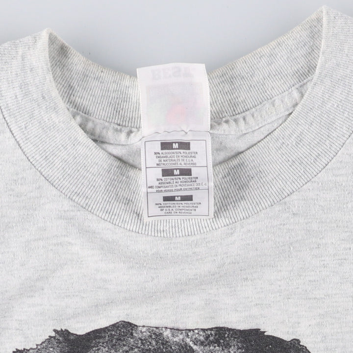 Fruit of the Loom LABRADOR Labrador Dog Print Animal T-Shirt, Men's Medium cotton gray type Vintage Second Hand