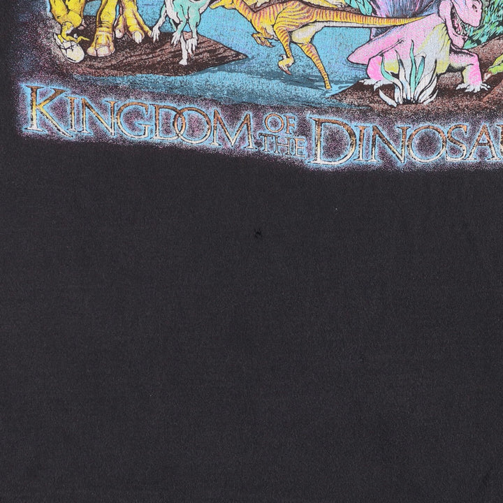 90'S Fruit of the Loom Animal T-shirt, Made in USA, Men's XXL, Vintage cotton black type Vintage Second Hand