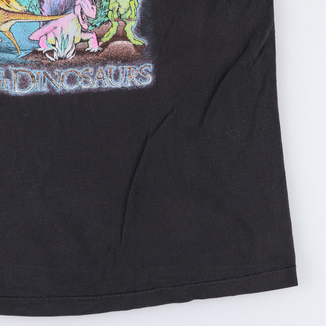 90'S Fruit of the Loom Animal T-shirt, Made in USA, Men's XXL, Vintage cotton black type Vintage Second Hand