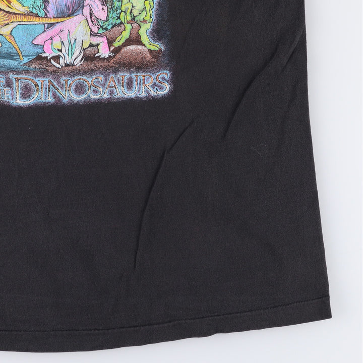 90'S Fruit of the Loom Animal T-shirt, Made in USA, Men's XXL, Vintage cotton black type Vintage Second Hand