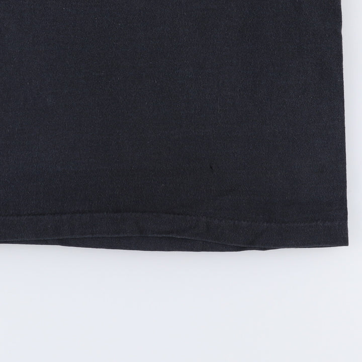 90'S Snake Pattern Python Pattern Animal T-shirt Men's XL Vintage unclear black type Vintage Second Hand