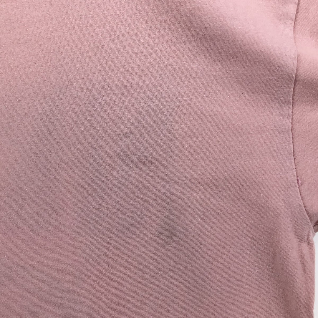 NIRVANA Nirvana Band T-shirt, Band T, Men's L size cotton pink type Vintage Second Hand