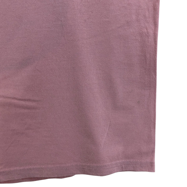 NIRVANA Nirvana Band T-shirt, Band T, Men's L size cotton pink type Vintage Second Hand