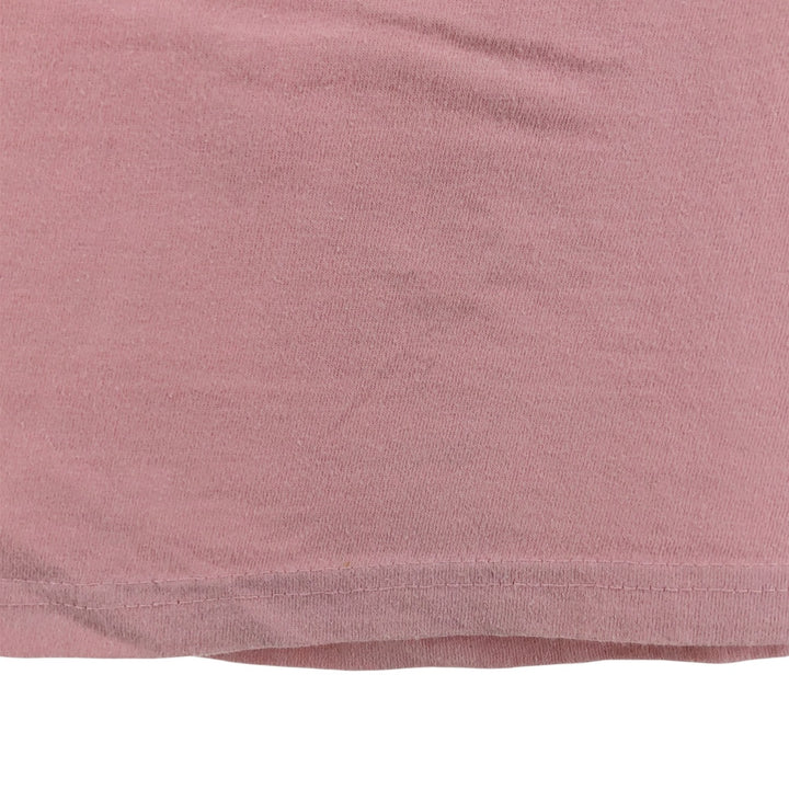 NIRVANA Nirvana Band T-shirt, Band T, Men's L size cotton pink type Vintage Second Hand