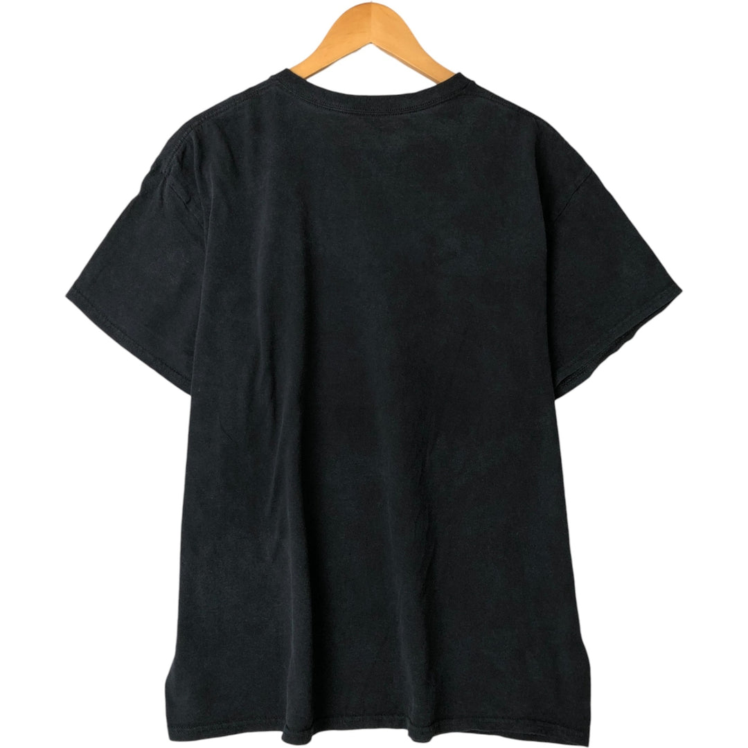 INUYASHA Inuyasha Anime Character Print T-Shirt, Men's XL cotton black type Vintage Second Hand