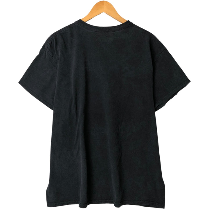 INUYASHA Inuyasha Anime Character Print T-Shirt, Men's XL cotton black type Vintage Second Hand