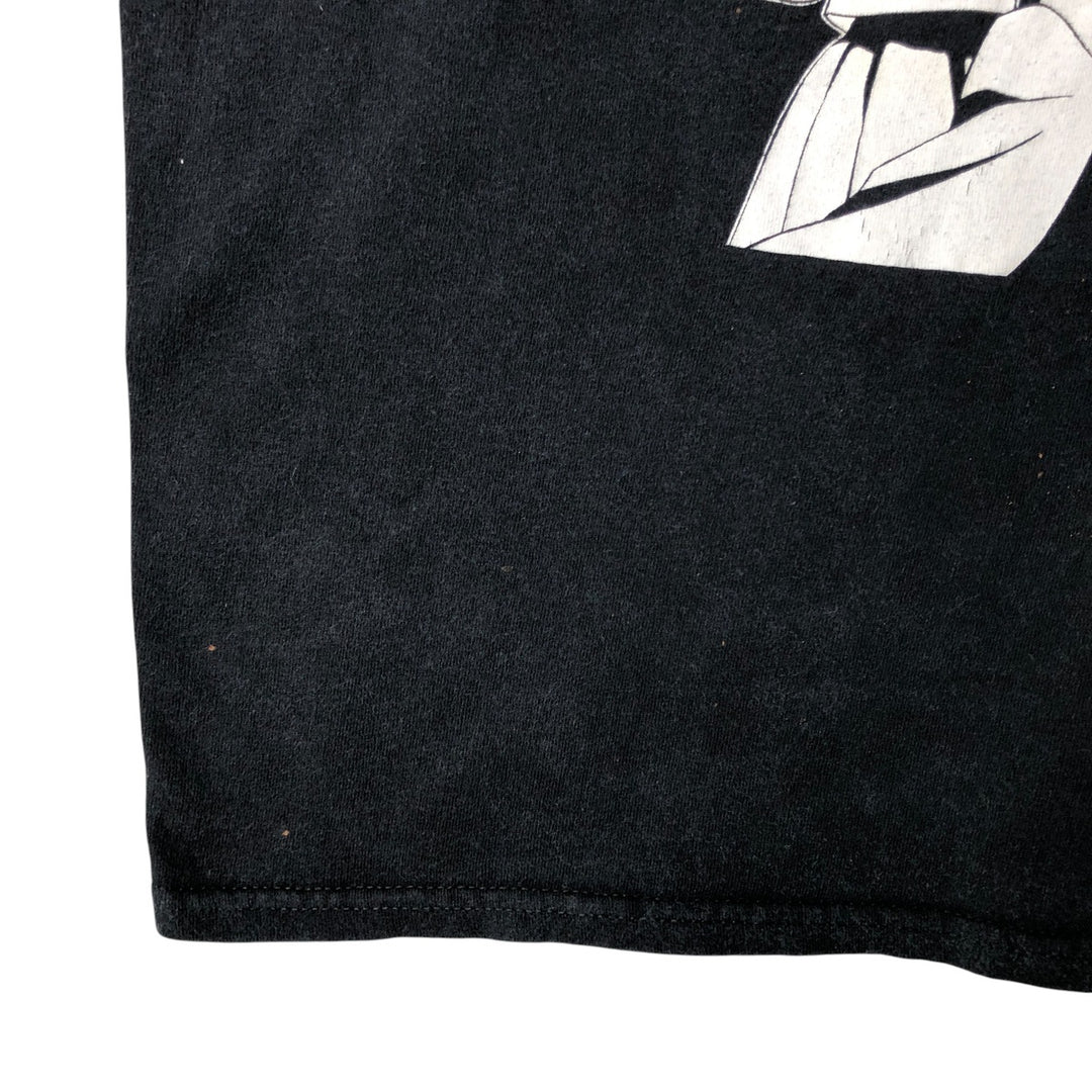 INUYASHA Inuyasha Anime Character Print T-Shirt, Men's XL cotton black type Vintage Second Hand