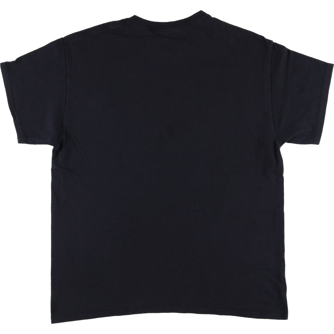 NIRVANA Nirvana Band T-shirt, Band T, Men's L size cotton black type Vintage Second Hand