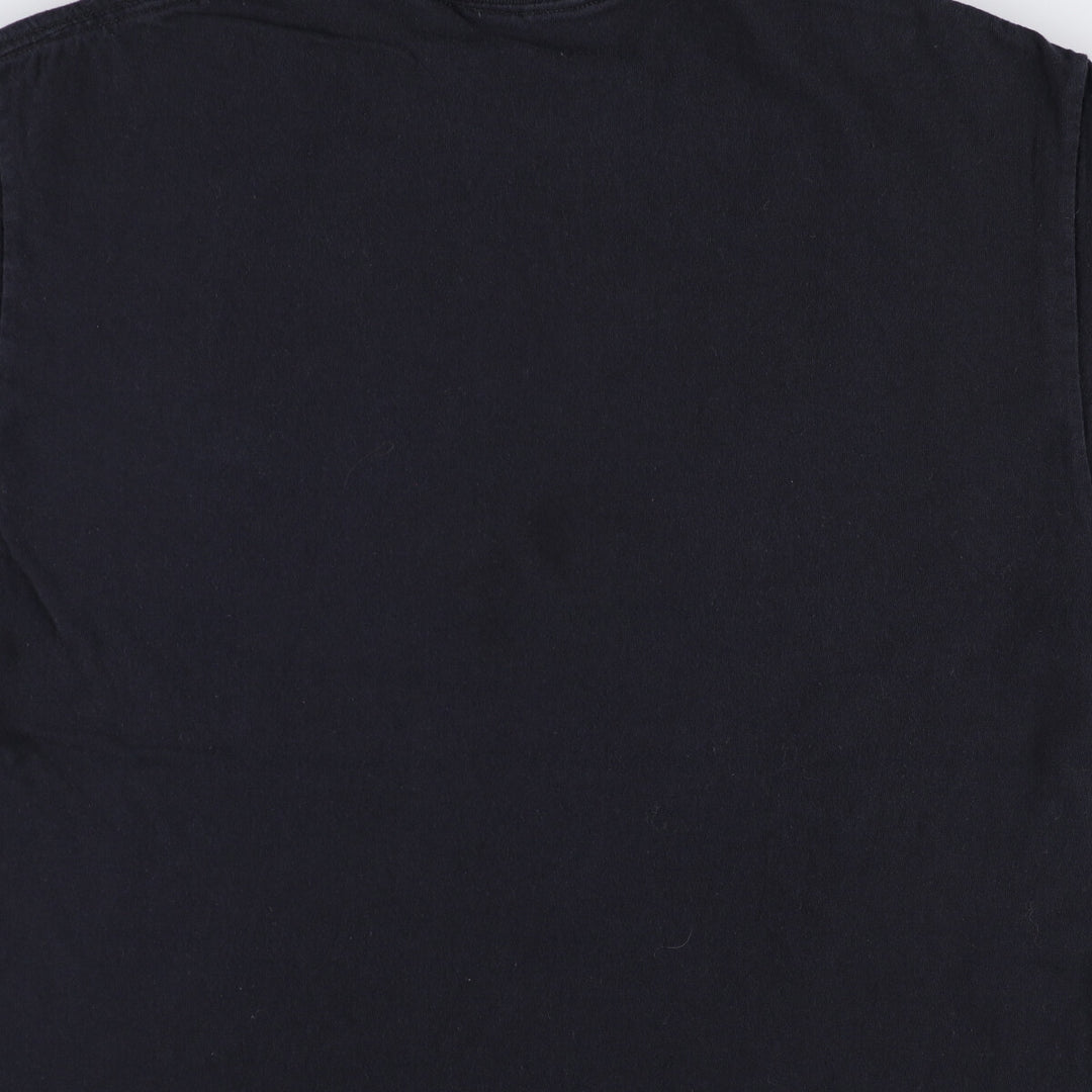 NIRVANA Nirvana Band T-shirt, Band T, Men's L size cotton black type Vintage Second Hand